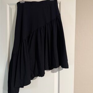 FP Movement by Free People Black Asymmetrical Skirt